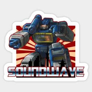 Soundwave in Japan Sticker